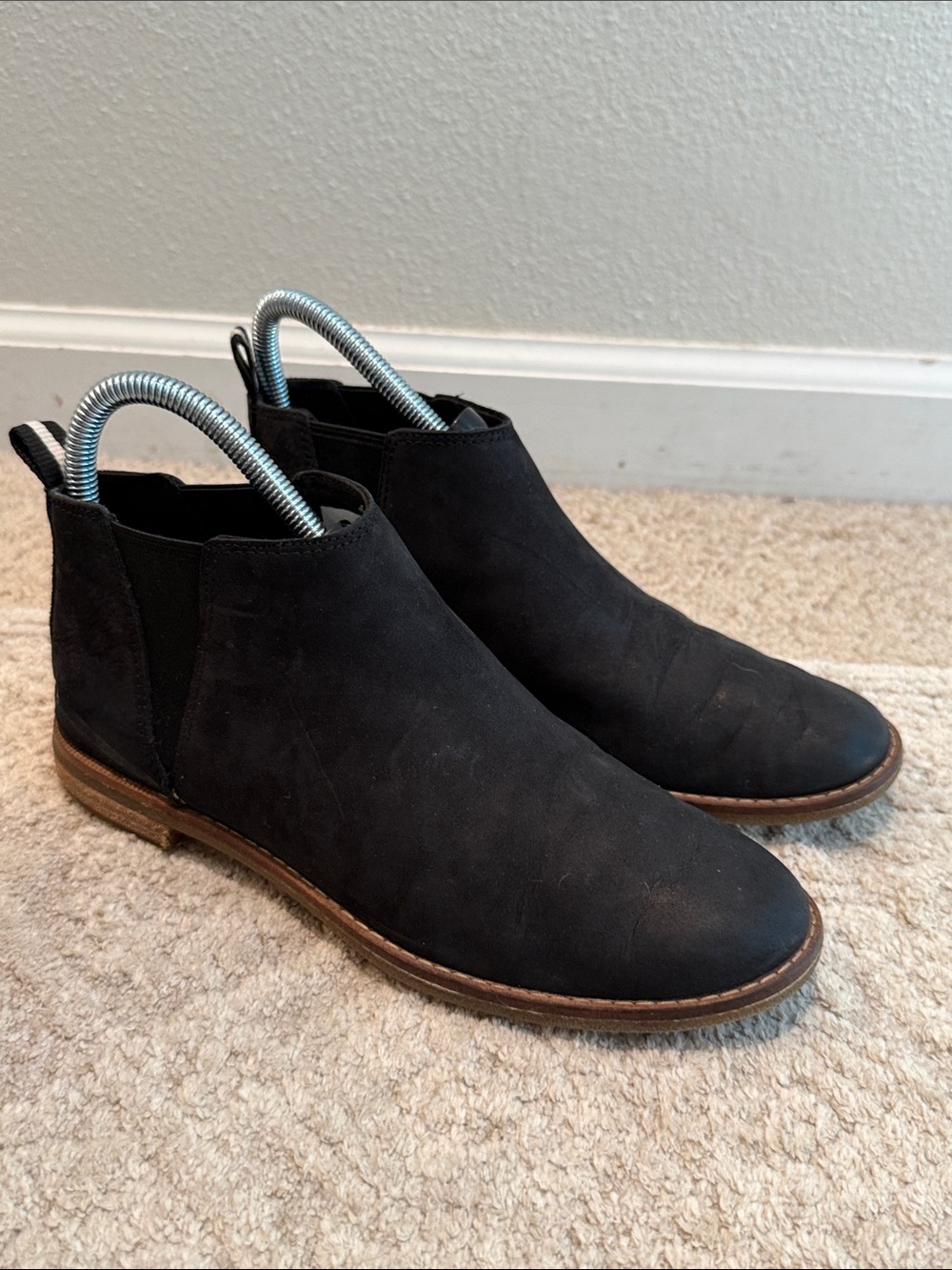 Sperry Top-Sider Suede Leather Booties Size 6